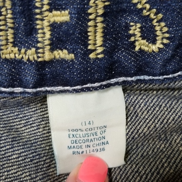 Baileys PT Levi Shorts | sz 14 - Picture 7 of 8